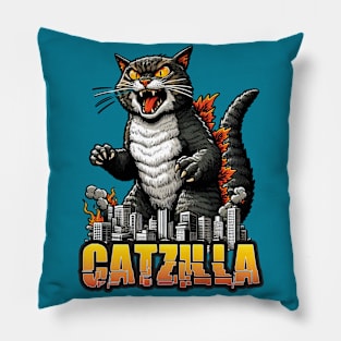 Catzilla S01 D15 Pillow