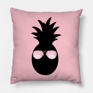 Pineapple man- pink sun glasses Pillow