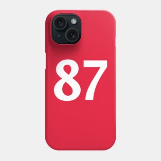 Chiefs Number 87 Phone Case