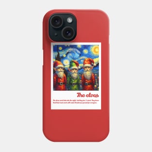 The elves in starry night Phone Case