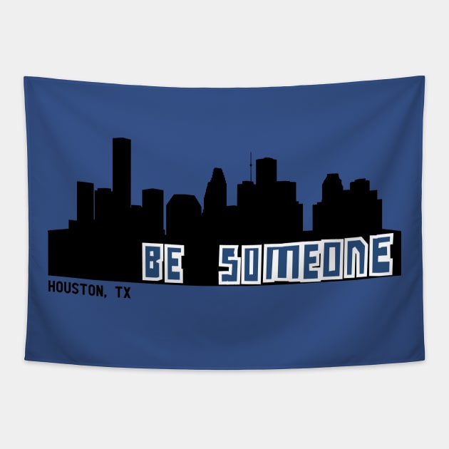 Vintage Houston Baseball Space City Skyline Retro Cityscape T