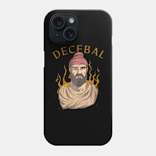 Decebal ancestry souvenir nation Romania Transilvania Phone Case