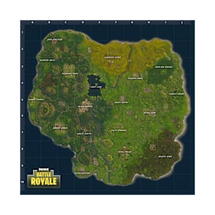 Fortnite map T-Shirt