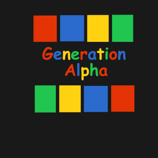 Generation Alpha Colored Blocks T-Shirt