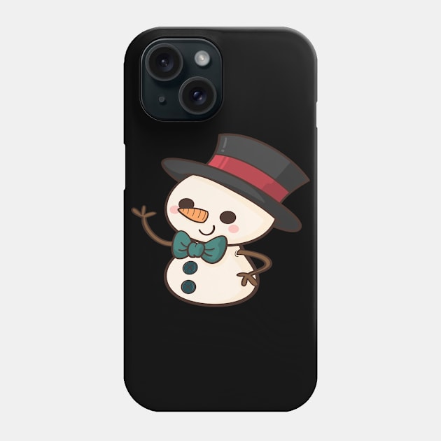 the snowman Phone Case by Silemhaf