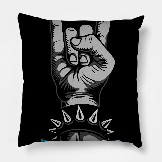 Heavy Metal AJDA Pillow by Art and Jacob Do America