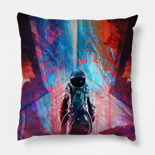 Walk Through Space A time travel Story Pillow