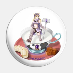 Felicia Mistuki in a teacup Pin