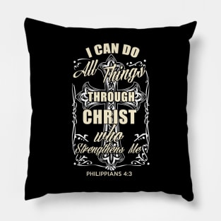 I can do trough Christ Pillow