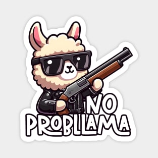 No Probllama - Llama-nator Magnet