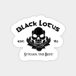Black Lotus (Black) Magnet