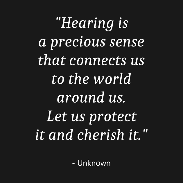 Quote About World Hearing Day by Fandie