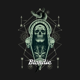 Blondie skull metal T-Shirt