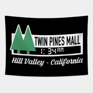 Mall logo (twin trees) Tapestry