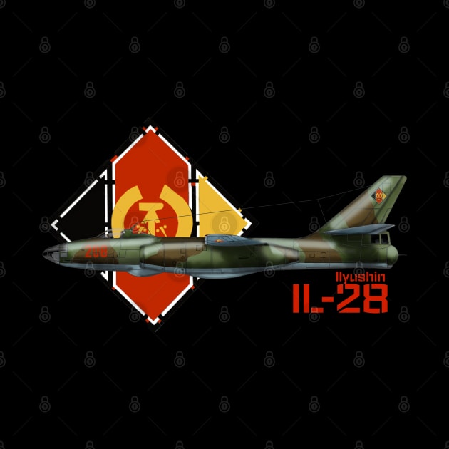 Ilyushin Il-28 (Beagle) by BearCaveDesigns