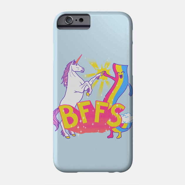 Bffs Unicorn Phone Case Teepublic