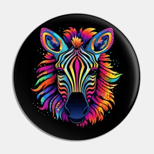 Zebra Smiling Pin