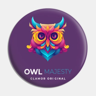 Owl Majesty Pin