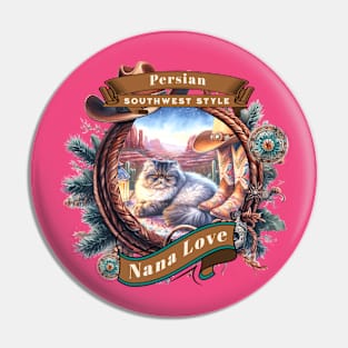 Southwest Sedona Country Cat Nana Love 52P Pin