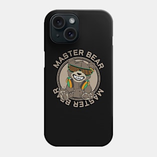 Master style bear Phone Case