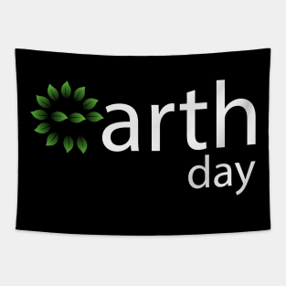 Earth day artistic design Tapestry