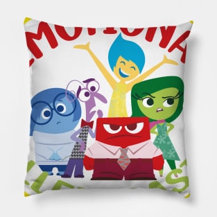 Emotional Rollercoaster - Inside out Pillow