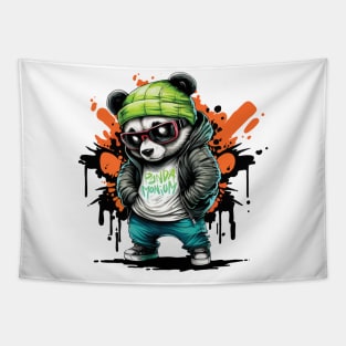 Pandamonium Panda Bear Tapestry