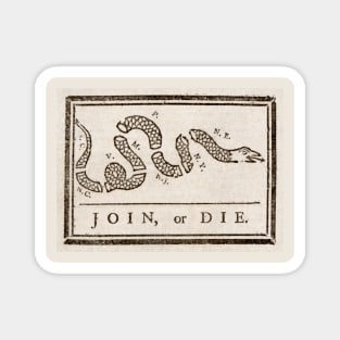 Join or Die Magnet