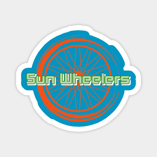 Sun Wheelers 'Tides' Logo Magnet by Virginia Sun Wheelers