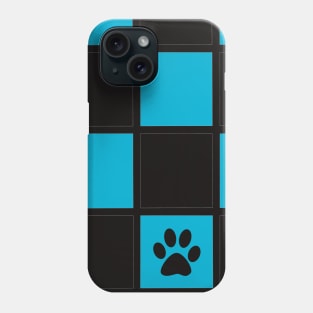 Animal footprint checker Phone Case