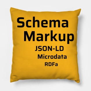 Schema Markup Pillow