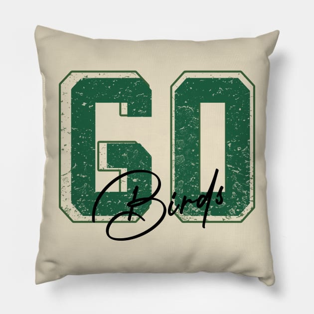 go birds Pillow by sungchengjie_art