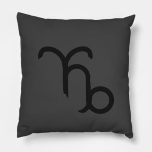 Aries and Capricorn Double Zodiac Horoscope Signs Pillow