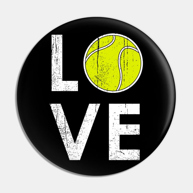 Love Tennis Pin by nickbeta