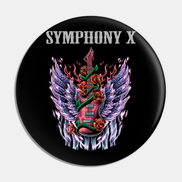 SYMPHONY X BAND Pin by Bronze Archer