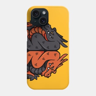 Double Dragon Totem Phone Case