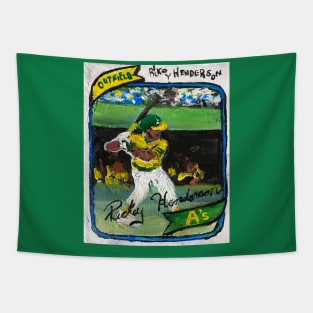 Rickey Henderson Tapestry