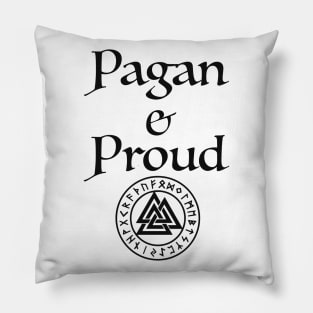 Pagan and Proud Pillow