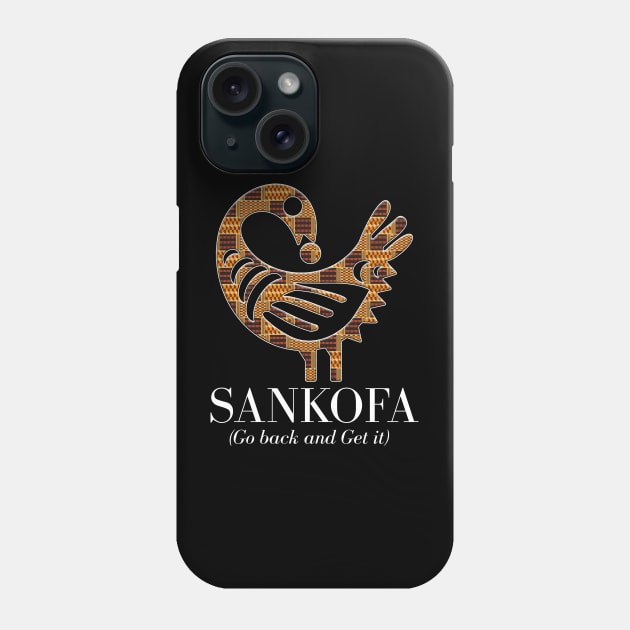 Sankofa (Go back and get it) Phone Case by ArtisticFloetry