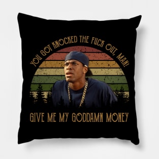 Classic Retro Humor Films Mens Womens Pillow