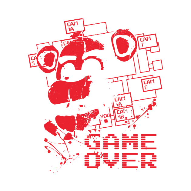 Five Nights At Freddy's Game Over by DeepFriedArt