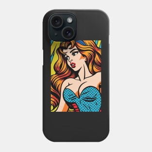 Pop Art Pin-up 5 Phone Case