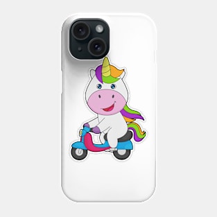 Unicorn Scooter Phone Case