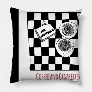 Coffee and Cigarettes Pillow