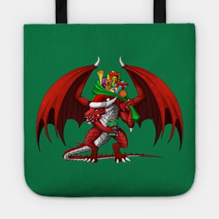 Santa Dragon Tote