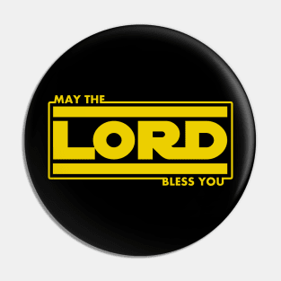 May The Lord Bless You Faith Based Christian Pin