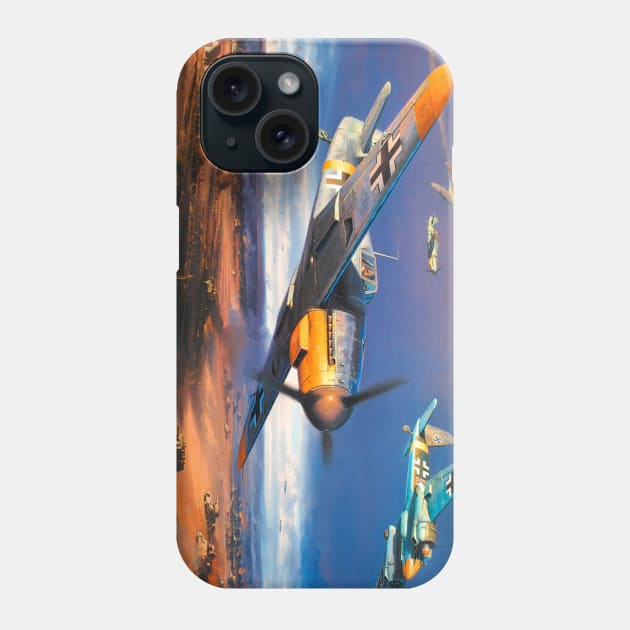 Bf109 Raid Phone Case by Aircraft.Lover