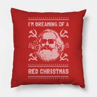 I'm Dreaming Of A Red Christmas Pillow