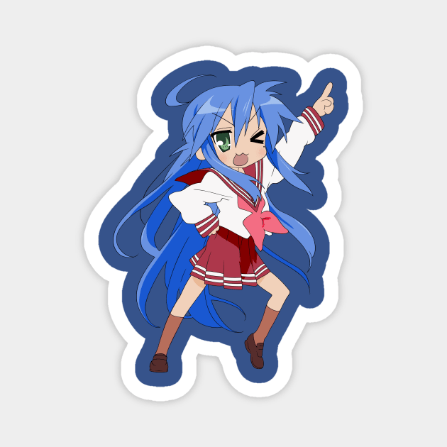 Konata Pose Magnet by KokoroPopShop