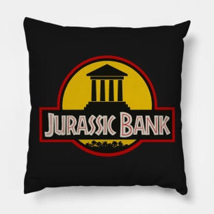 Jurassic Bank Pillow